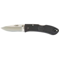 Ka-Bar 4072 Dozier Mini 2.38 Drop Point Plain AUS 8 Steel Zytel Black Handle Folding