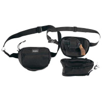 Bulldog BD850 Fanny Pack  Black Nylon Ambidextrous Hand