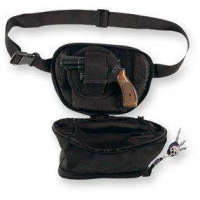 Bulldog BD860 Fanny Pack  Black Nylon Ambidextrous Hand