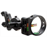 TRUGLO BOW SIGHT STORM 3-PIN .029 DIA BLACK