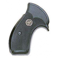 Pachmayr Compact Pistol Grip S&W K/L Frame Round Butt Black Rubber