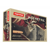 NORMA 20160462 243 WIN 100GR PSP WHITETAIL RIFLE AMMUNITION 20 rd BOX