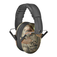 Walkers GWPFKDMCAMO Passive Baby & Kids Folding Polymer 22 dB Over the Head Next G-1 Camo Ear Cups w/Black Band