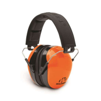 Walkers GWPDCPMBO Passive Advanced Protection Polymer 26 dB Over the Head Blaze Orange Ear Cups w/Black Bands