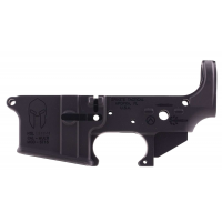 Spikes Spartan AR Platform Multi-Caliber Black Hardcoat Anodized Stripped Lower