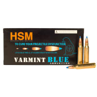 HSM HSM22354N Varmint  223 Rem 55 gr Sierra BlitzKing 20 Bx/ 25 Cs