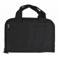 TOC TACTICAL PISTOL CASE 11 BLACK W/MAGAZINE POCKETS