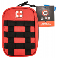 GPSMEDCKITRD MEDICAL CONCEALED CASE RED