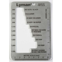 Lyman 7832217 E-Zee Case-Length Gauge Pistol, Revolver