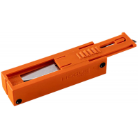 Hogue 35894 Expel Blade Dispenser Orange Polymer Includes 5 #60 Blades