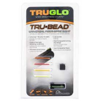 Truglo TG949A Tru-Bead Universal Shotgun Fiber Optic Green,Red,Yellow,Orange Front Black