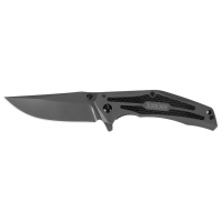 Kershaw 8300 DuoJet  3.25 Clip Point Plain TiCN Gray 8Cr13MoV TiCN Gray Stainless Steel Handle Folding