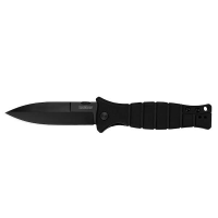 Kershaw 3425 XCOM  3.60 Spear Point Plain Black Oxide 8Cr13MoV SS FRN Black Handle Folding