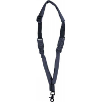 BULLDOG BUNGEE TACTICAL SLING W/ METAL CLIP BLACK