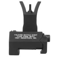 Troy Ind FBSFMBT00 BattleSight Front Folding M4 Picatinny Rail Aluminum Black Hardcoat Anodized