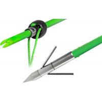 TRUGLO BOWFISHING SPEED SHOT ARROW W/LUNKER POINT & SLIDE