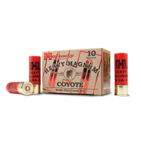 Hornady 86222 Heavy Magnum Coyote 12 Gauge 3 1 1/2 oz Nickel Plated BB Shot 10 Bx/ 10 Cs