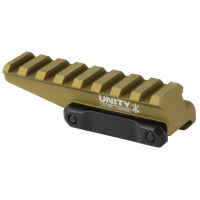 Unity Tactical FAST Red Dot Optics Riser FDE