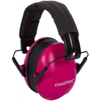 CHAMPION SLIM EAR MUFFS PASSIVE 21DB PINK