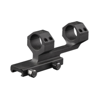 Aim Sports MTCLF315 Cantilever Scope Mount with Medium 30mm Rings 6061-T6 Aluminum Black Anodized Medium