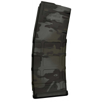 Weapon Works M2MCBLACK PMAG GEN M2 MOE 30rd 5.56x45mm NATO, MultiCam Black Polymer, Fits AR-15