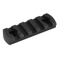 CMC Triggers 81722 M-LOK Rail  5-Slot Picatinny Matte Black Hardcoat Anodized 2.50