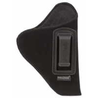 Bulldog DIP-2/24 Deluxe  Black Synthetic Suede IWB 2-2.50 Revolvers Right Hand