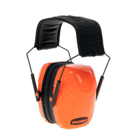 CALDWELL YOUTH PASSIVE EARMUFF HOT CORAL