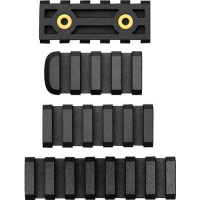 AB ARMS RAIL COMBO PACK LTF 7/5/4 SLOT RAILS BLACK