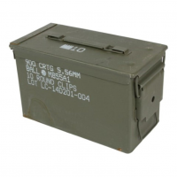 Military Surplus M2A1 50 Cal Metal Ammo Can, Good Condition