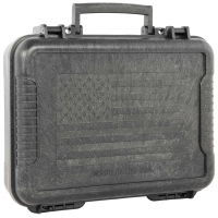 OUT 10017 INJECTION MOLDED PISTOL CASE US FLAG