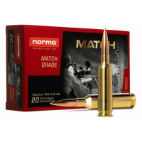 Norma Golden Target 6mm Creedmoor 107gr Match Grade Rifle Ammunition 20rd Box