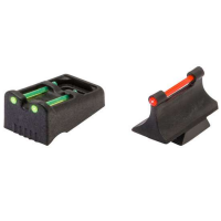 Truglo TG961R Slug Gun  Rem 870, 1100, 1187 Red/Green Fiber Optic Black