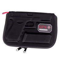 G*Outdoors GPS-907PC Molded Pistol Case  Black 1 Handgun for Glock 17,19,22,23,26,27