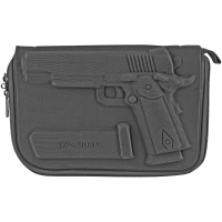 G*Outdoors GPS-908PC Molded Pistol Case  Black 1 Handgun for 1911