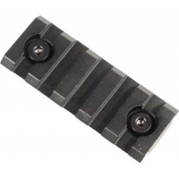 GUNTEC REMOVABLE ACCY RAIL 2 KEYMOD BLACK