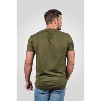 Nine Line Pew Pew Anatomy Military Green T-Shirt/ Medium