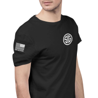 Nine Line Sig Sauer Black T-Shirt/ 2XLarge