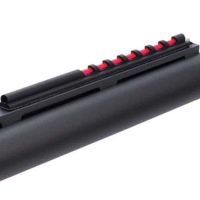 Truglo TG104R Glo-Dot Pro Shotgun w/Vent Rib Red Fiber Optic Black