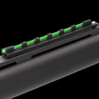 Truglo TG91 Glo-Dot Universal Shotgun w/Vent Rib Fiber Optic Green Black