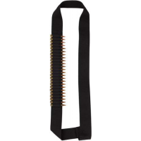 BULLDOG RIFLE AMMO BANDOLIER HOLDS 24 CART 2 WEBBING BLK