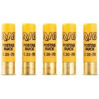 RIO 20GA BUCKSHOT #1 BUCK 9PEL 25/BX