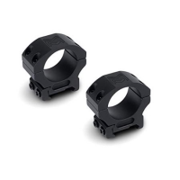 Monstrum Precision Picatinny V2 Scope Rings 1 in, Black, 1 in, SR-1-P100 SR1P100