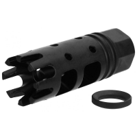 Tacfire .223/5.56 1/2''x28 CROWN MUZZLE BRAKE NITRIDED USA MADE