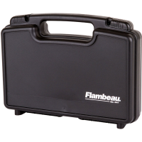 Flambeau 1411 Safe Shot Pistol Case 13.375 L x 7.25 W x 3 D Polymer Black