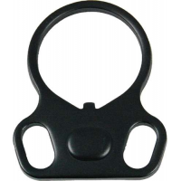 GUNTEC AR15 SINGLE POINT SLING ADAPTER AMBI BLACK