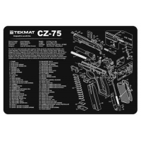 TEKMAT ARMORERS BENCH MAT 11x17 CZ-75 PISTOL