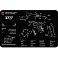 TEKMAT ARMORERS BENCH MAT 11x17 GLOCK GEN4 BLACK