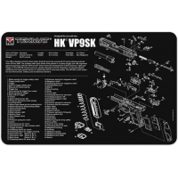 TekMat TEKR17HKVP9SK Original Cleaning Mat  HK VP9SK Parts Diagram 11 x 17