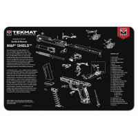 TEKMAT ARMORERS BENCH MAT 11X17 S&W M&P SHIELD BLACK